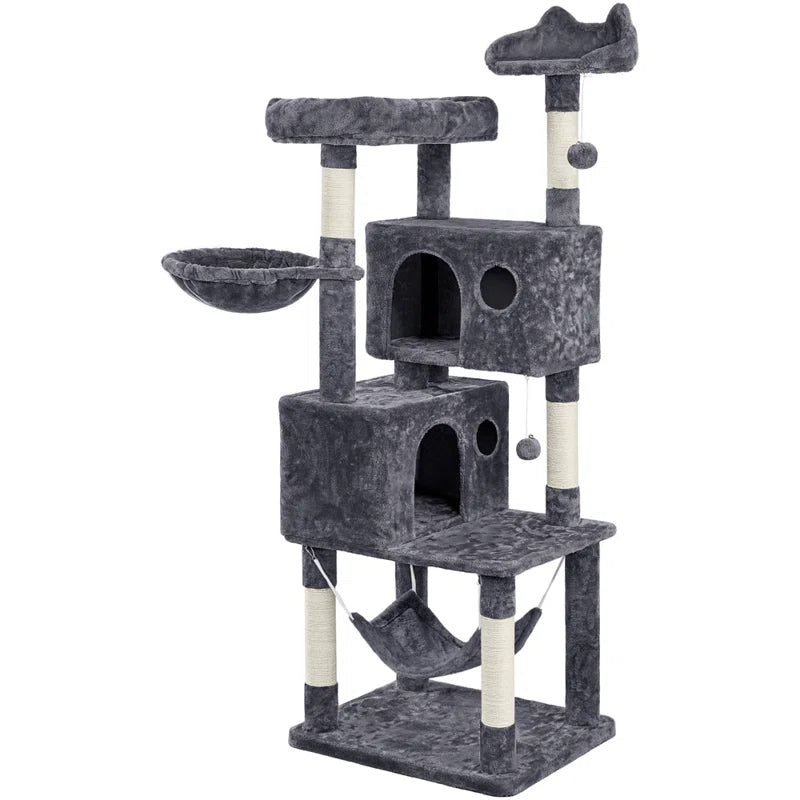 Multiple Level Cat Tree with Scratching Posts