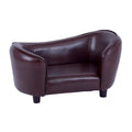Meldrum Orthopedic Faux Leather Pet Bed