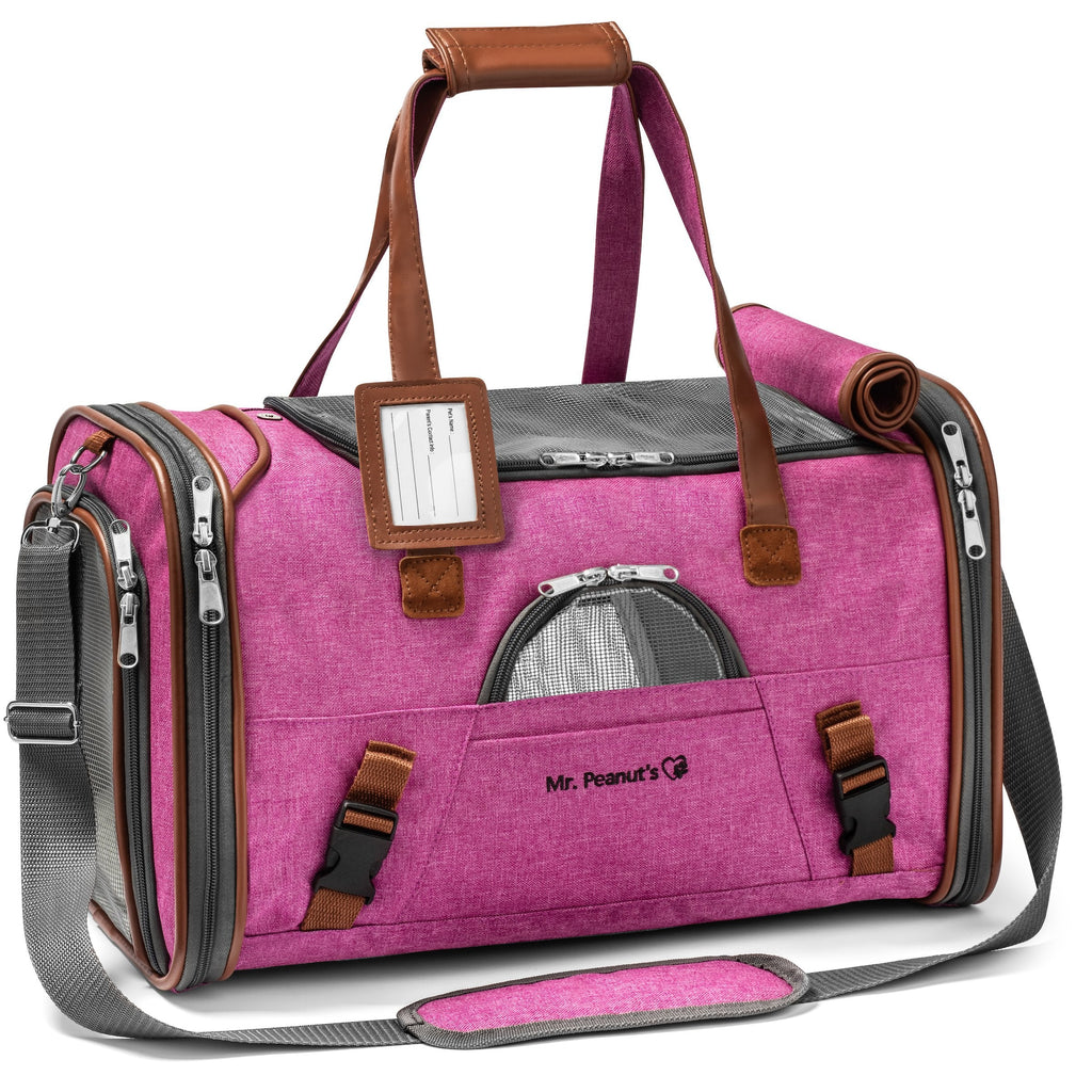 Mr. Peanut's Gold Series Standard Size Airline Compliant Pet Carrier