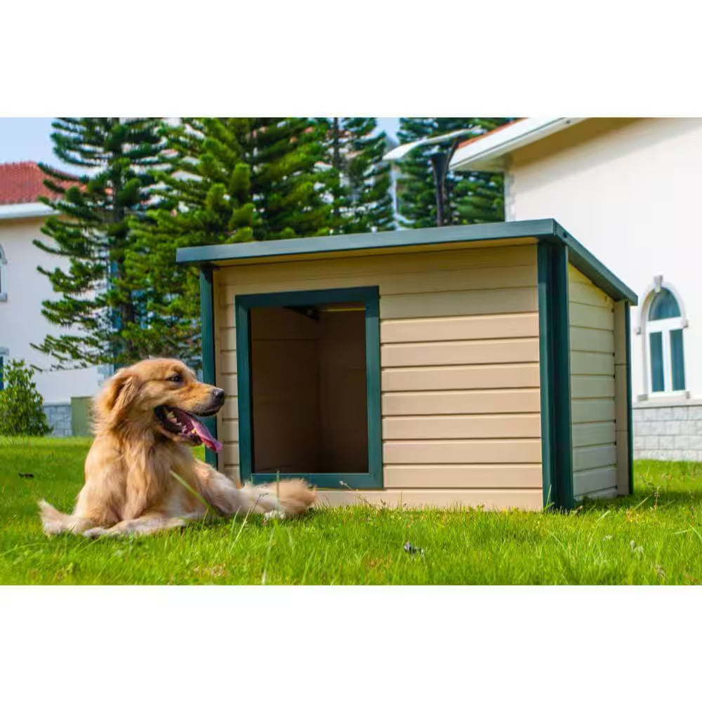 ECOFLEX Lodge Style Dog House -X Large
