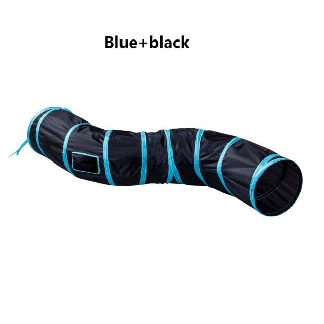 2/3/4/5 Holes Pet Cat Tunnel Toys Foldable Pet Cat Kitty Training Interactive Fun Toy For Cats Rabbit Animal Play Tunnel