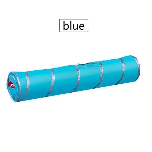 2/3/4/5 Holes Pet Cat Tunnel Toys Foldable Pet Cat Kitty Training Interactive Fun Toy For Cats Rabbit Animal Play Tunnel