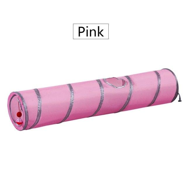 2/3/4/5 Holes Pet Cat Tunnel Toys Foldable Pet Cat Kitty Training Interactive Fun Toy For Cats Rabbit Animal Play Tunnel