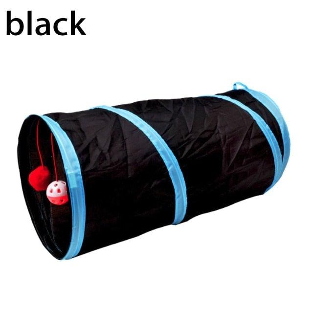 2/3/4/5 Holes Pet Cat Tunnel Toys Foldable Pet Cat Kitty Training Interactive Fun Toy For Cats Rabbit Animal Play Tunnel