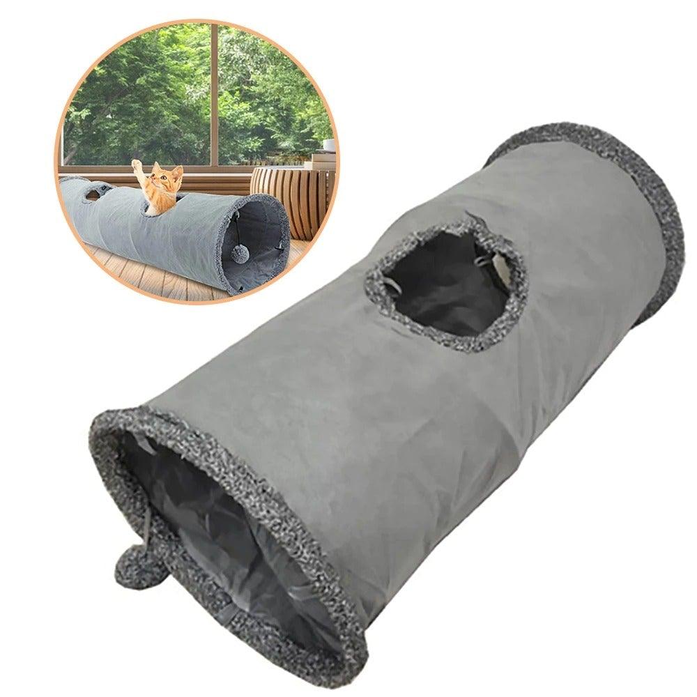 2/3/4/5 Holes Pet Cat Tunnel Toys Foldable Pet Cat Kitty Training Interactive Fun Toy For Cats Rabbit Animal Play Tunnel