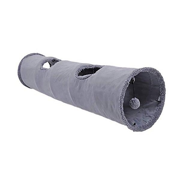 2/3/4/5 Holes Pet Cat Tunnel Toys Foldable Pet Cat Kitty Training Interactive Fun Toy For Cats Rabbit Animal Play Tunnel