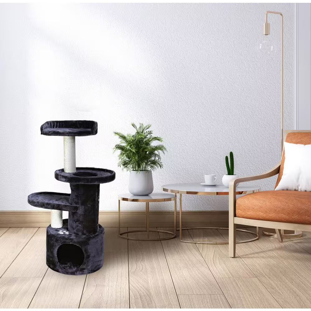 Gray Oviedo Cat Tree