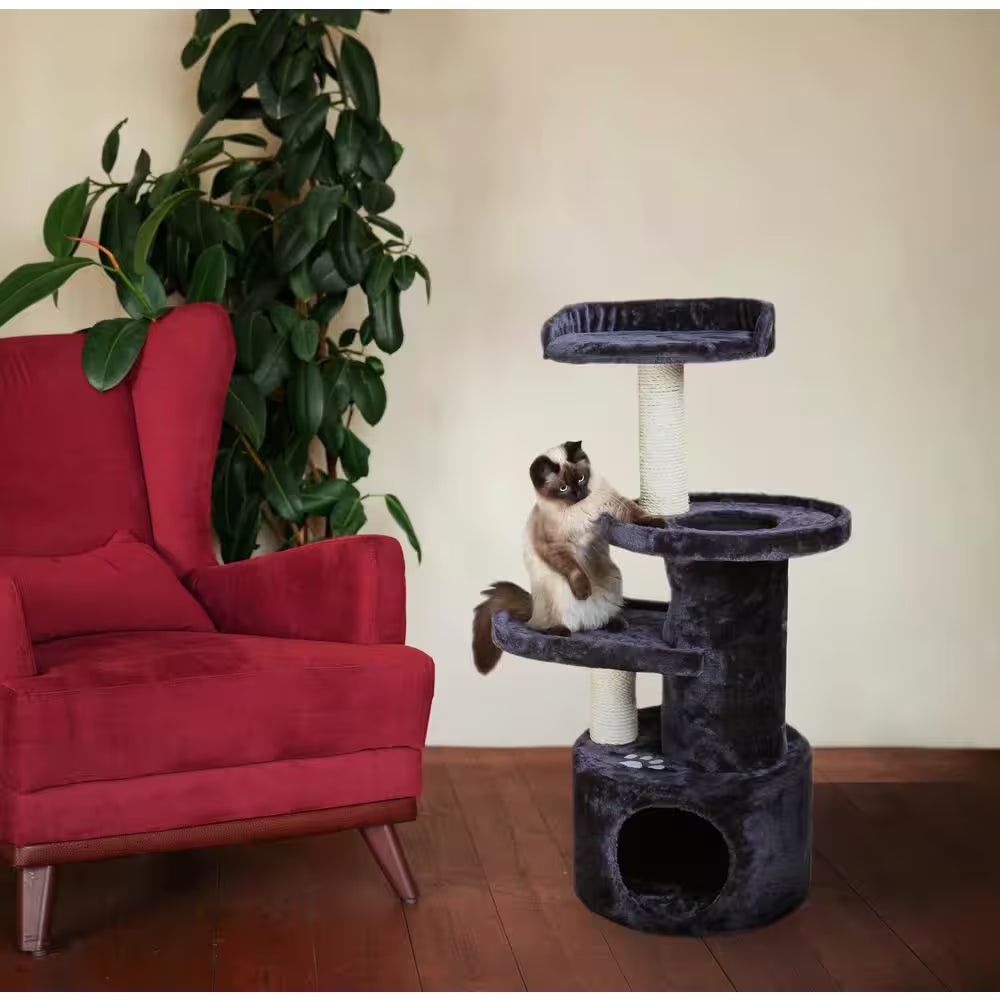 Gray Oviedo Cat Tree