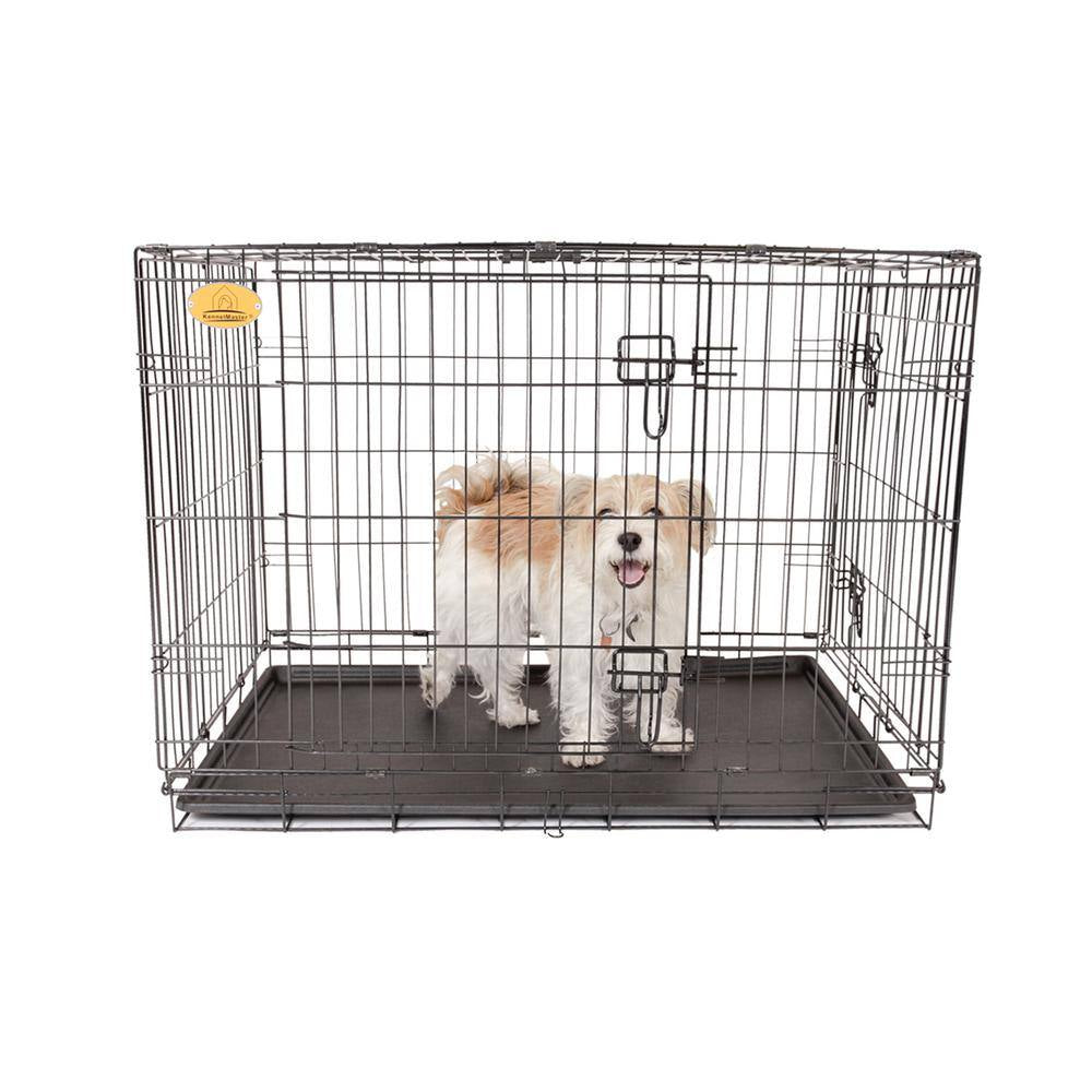 30 In. X 19 In. X 23 In. Wire Dog Crate - Small Size