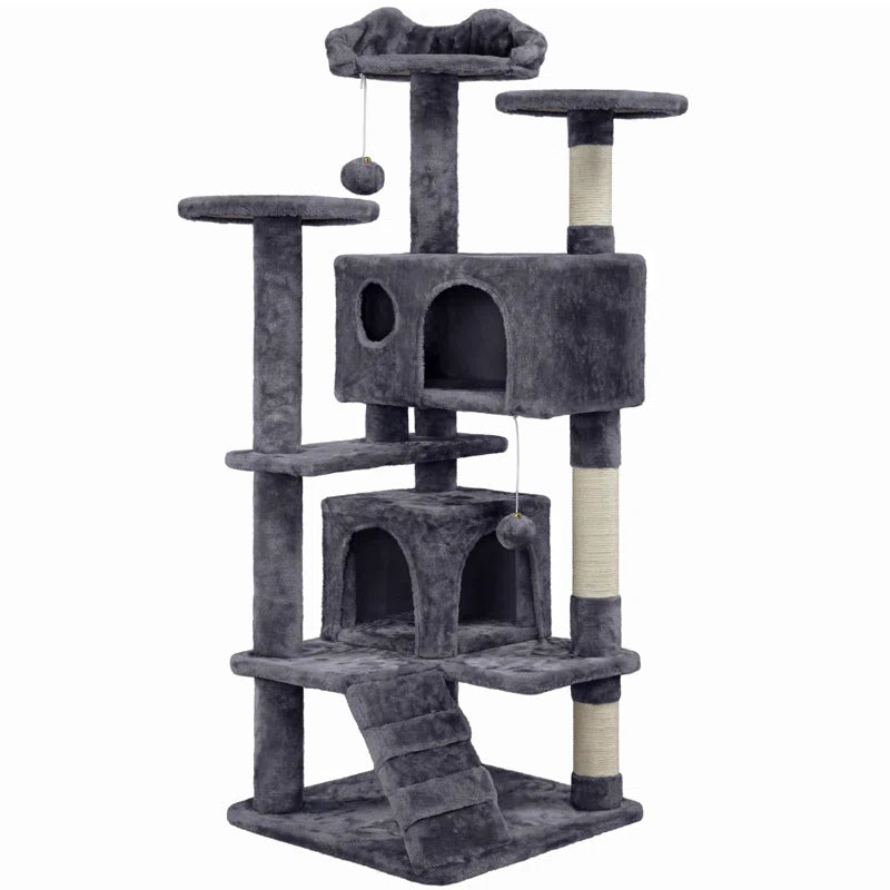 Dagenham Cat Tree Tower Condo Cat Furniture with Scratching Post for Kittens