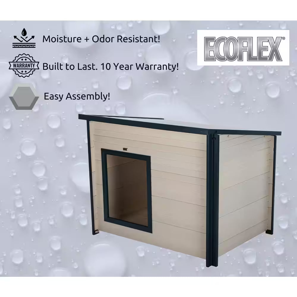 ECOFLEX Lodge Style Dog House -X Large