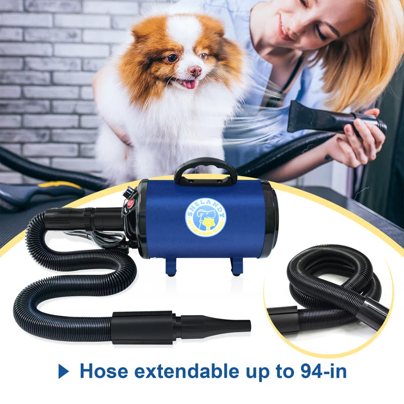 Groomer Partner Pet Hair Force Dryer Dog Grooming Blower with Heater