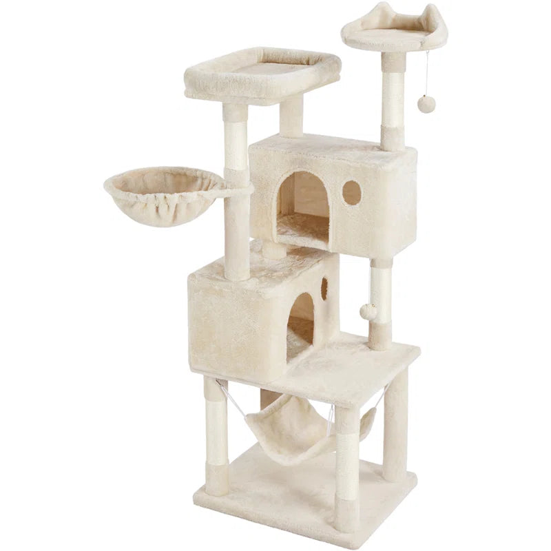 Multiple Level Cat Tree with Scratching Posts