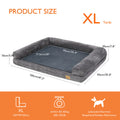 Memory Foam Dog Bed Durable Oxford Waterproof Orthopedic Medium to Large XXL Pet