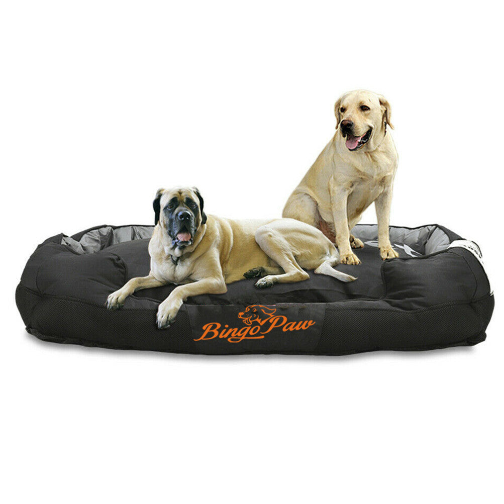 L-XXL Waterproof Dog Bed Orthopedic Sofa Soft Pet Bed Stuffed Pillow Kennel Mat