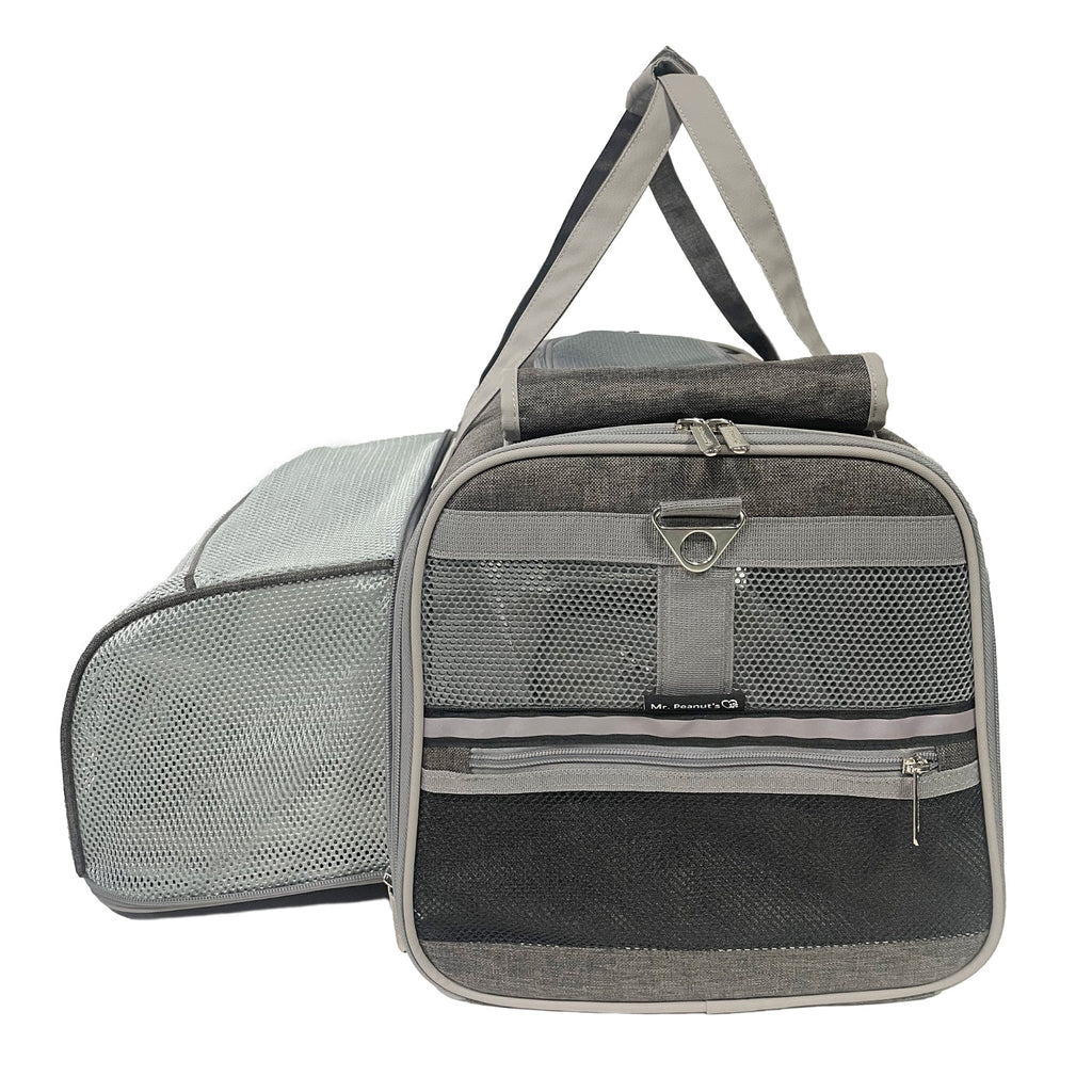 Mr. Peanut's Gold Series Standard Size Airline Compliant Expandable Pet Carrier V3.0