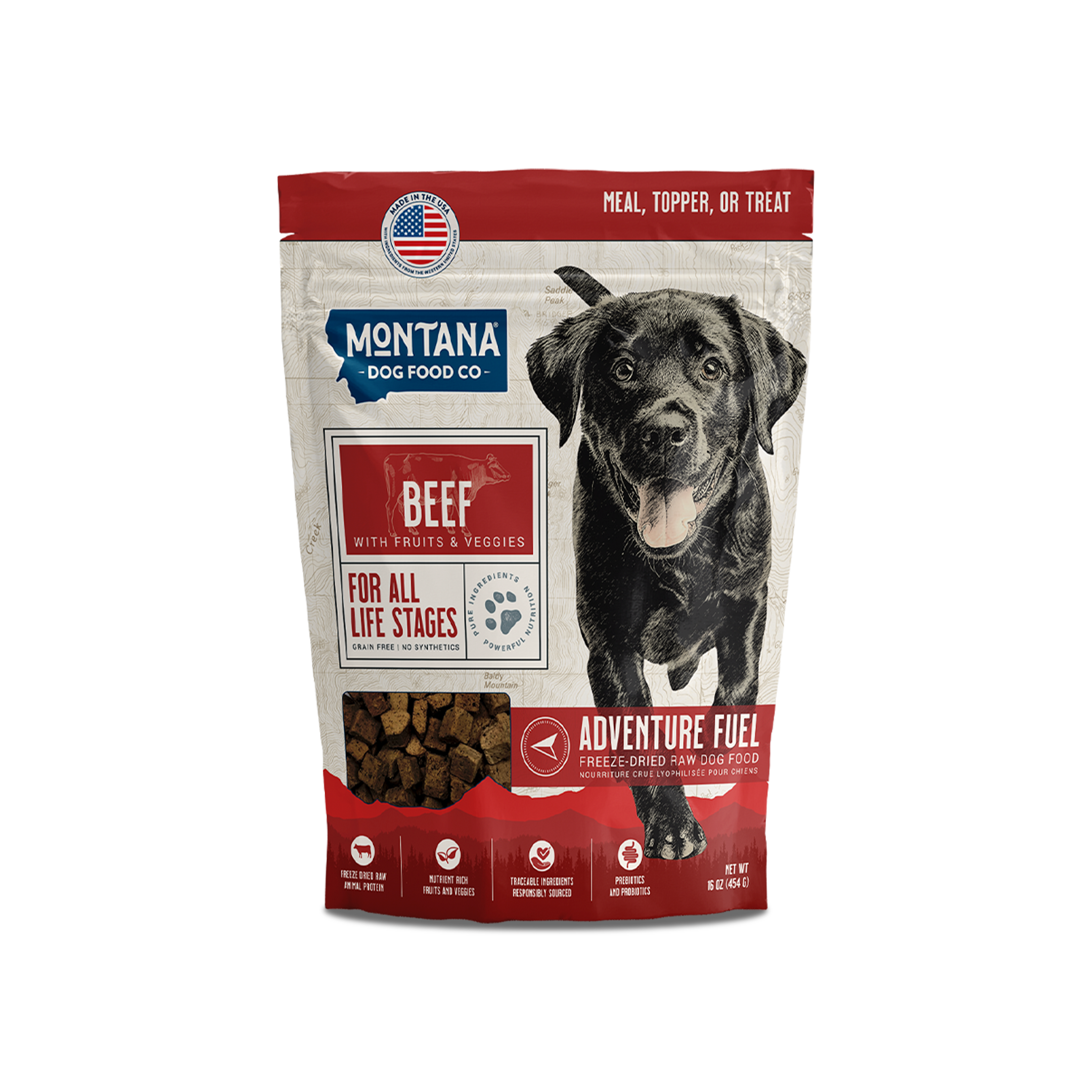 Grain-Free Beef Freeze-Dried Raw Adventure Fuel (Dog Food)