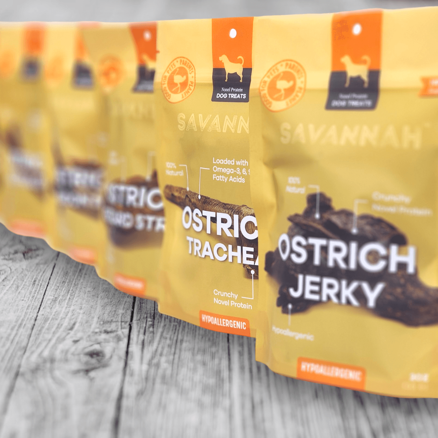 Chewy Ostrich Gizzard Strips: The Protein & Omega-3 Rich, Natural Dog Chew Treat