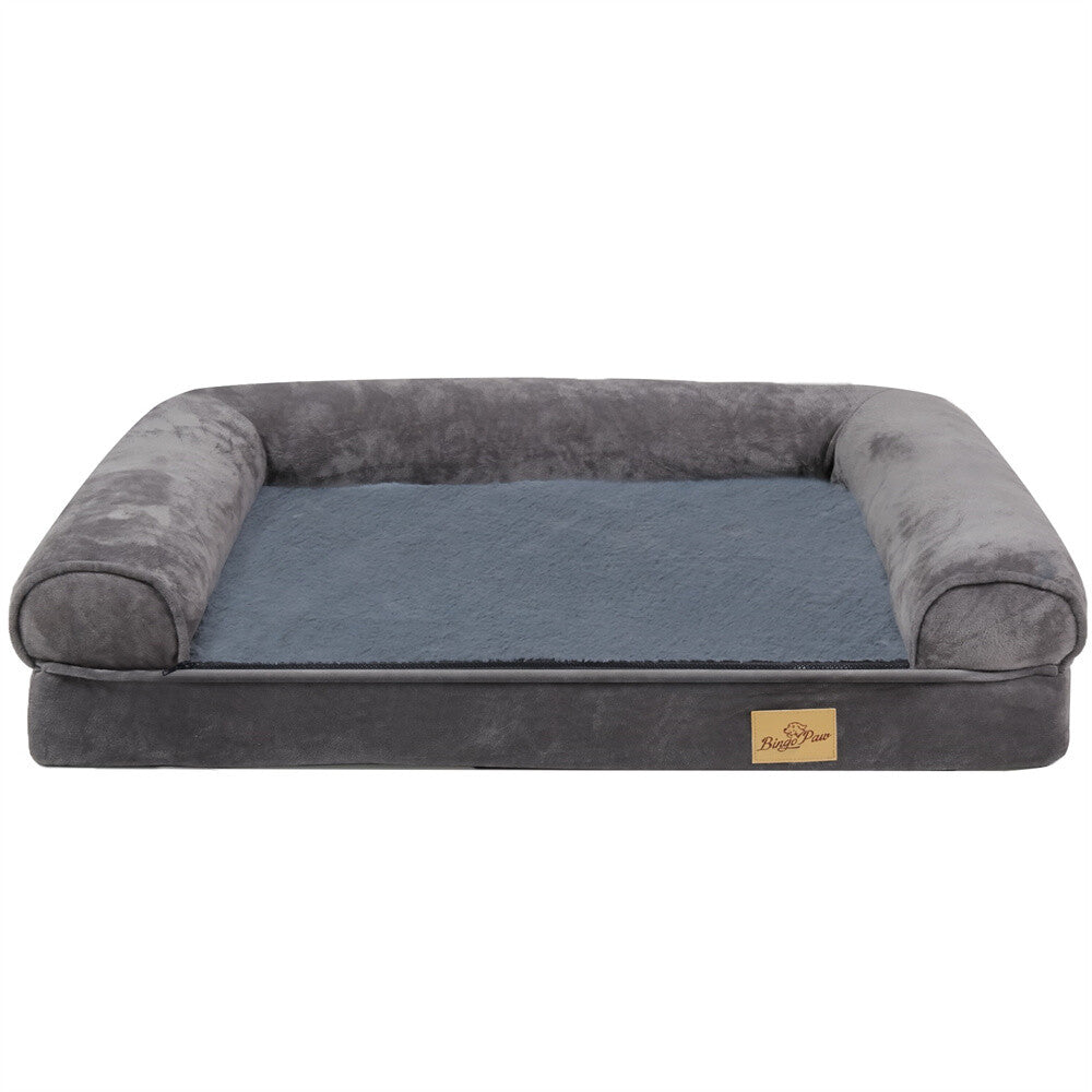 Memory Foam Dog Bed Durable Oxford Waterproof Orthopedic Medium to Large XXL Pet