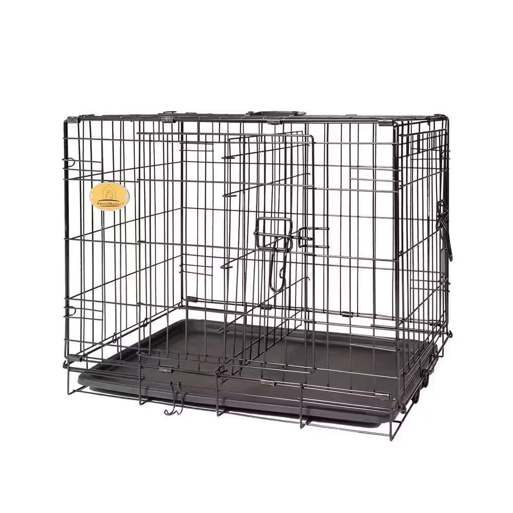 30 In. X 19 In. X 23 In. Wire Dog Crate - Small Size