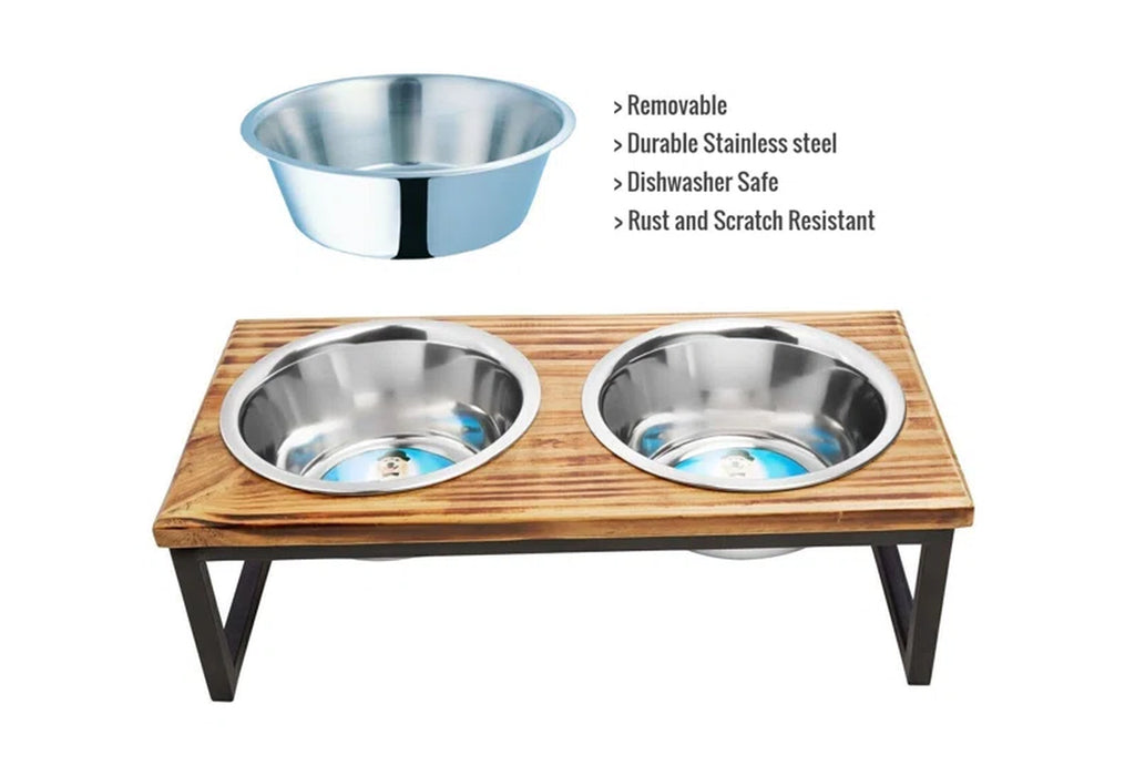 Wooden Elevated Feeder