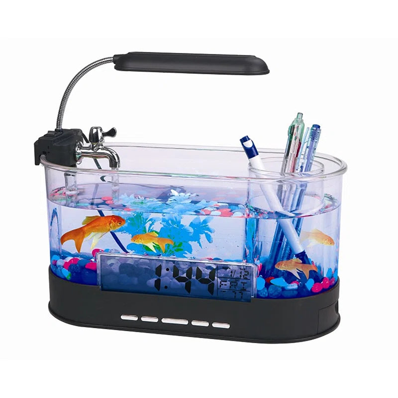 Cheril 1.8 Gallons USB Desktop Aquarium Kit