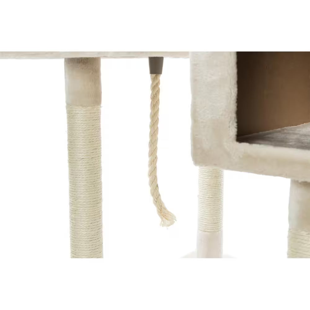 X-Large Cream Celeste Cat Tower