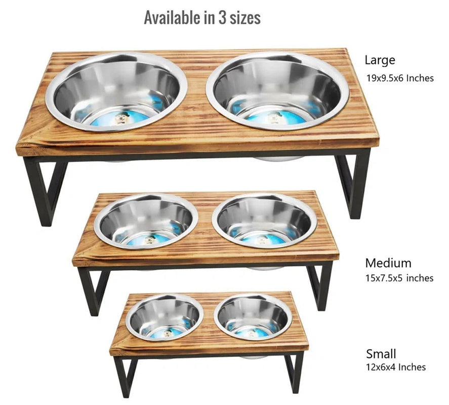 Wooden Elevated Feeder