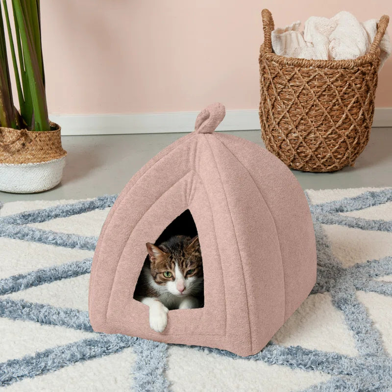 Fleece Nest Pet Bed