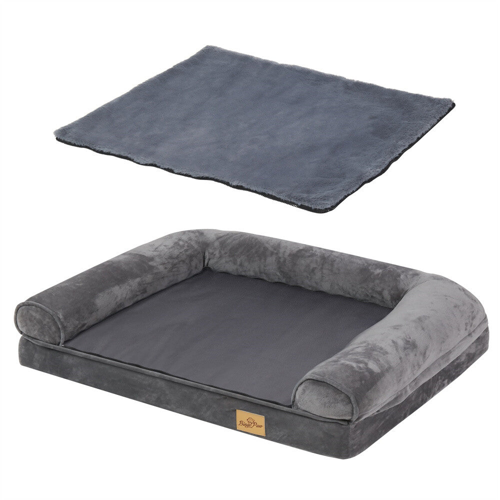 Memory Foam Dog Bed Durable Oxford Waterproof Orthopedic Medium to Large XXL Pet