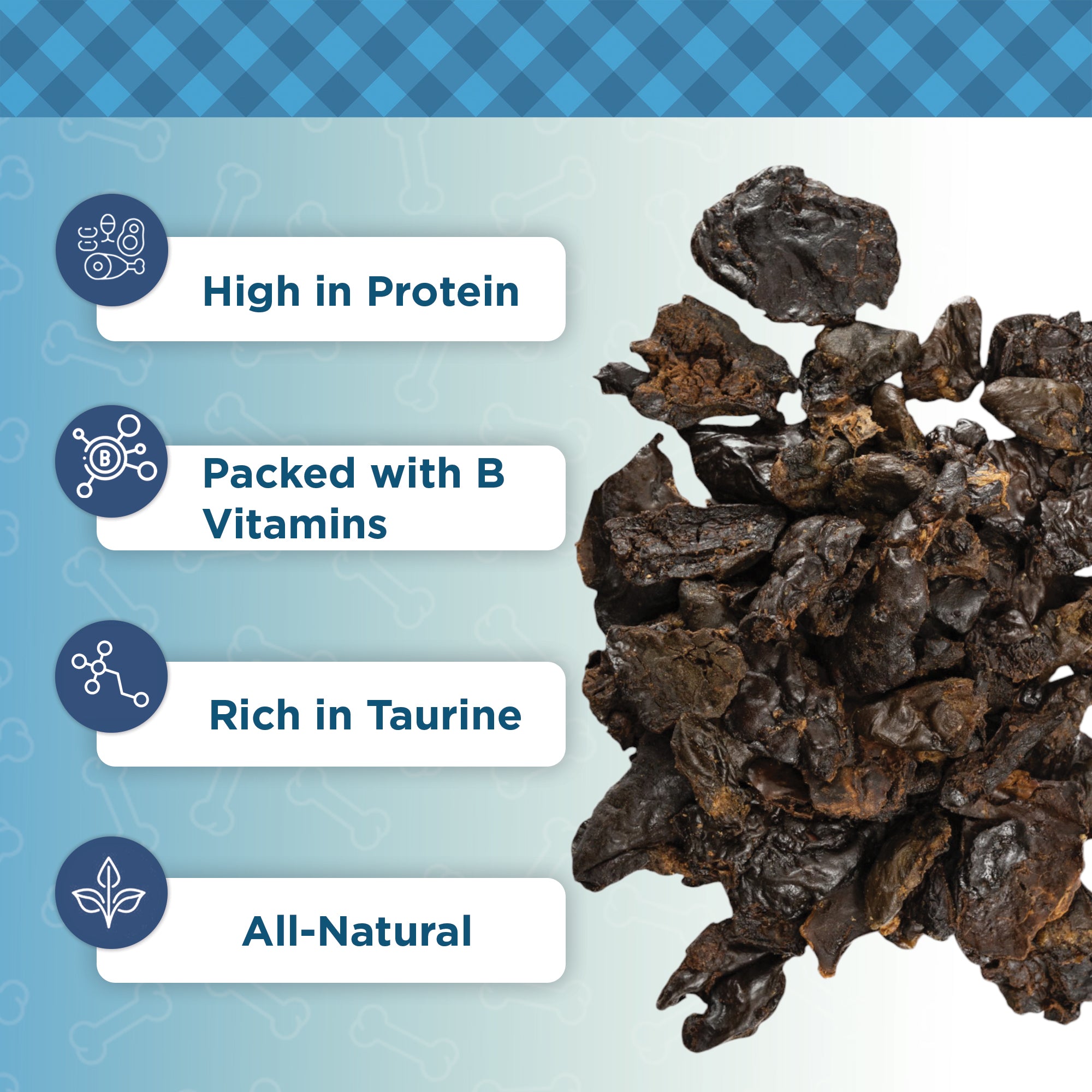 Country Living Dehydrated Chicken Hearts & Livers Dog Treats – 9oz Bag – 100% Natural, High-Protein, Single-Ingredient –