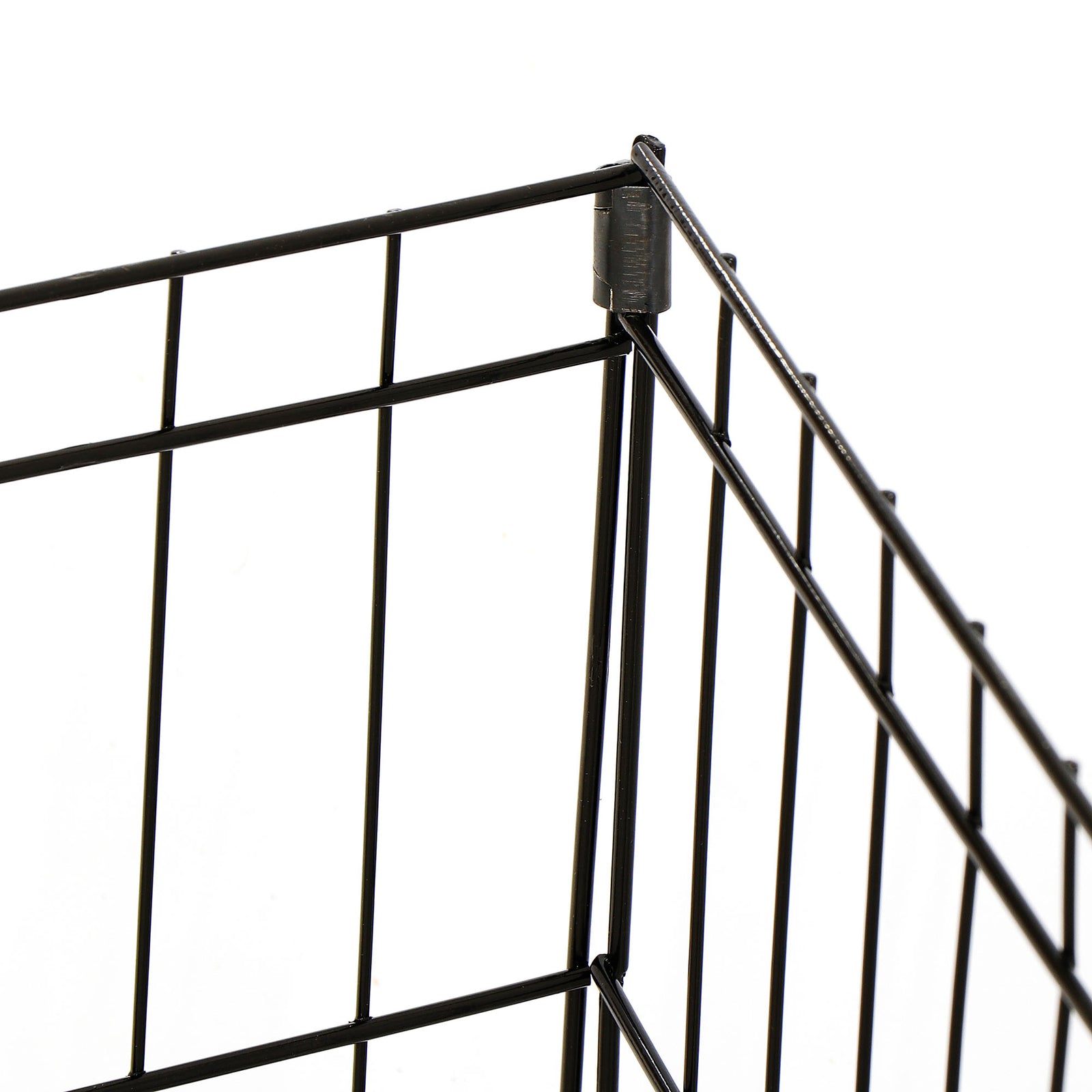 24 Inch Dog Playpen 8 Panels Tall Large Crate Fence Pet Puppy Pen Exercise Cage