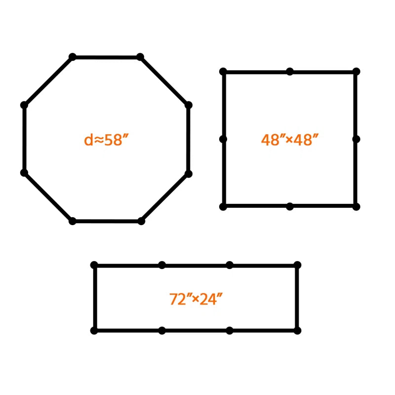 24'' H 8 Panel Metal Exercise Pen with Door