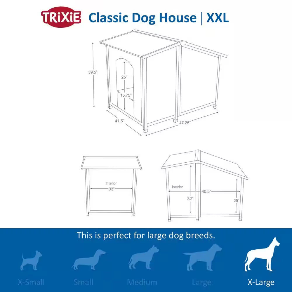 Natura Classic Dog House, XXL