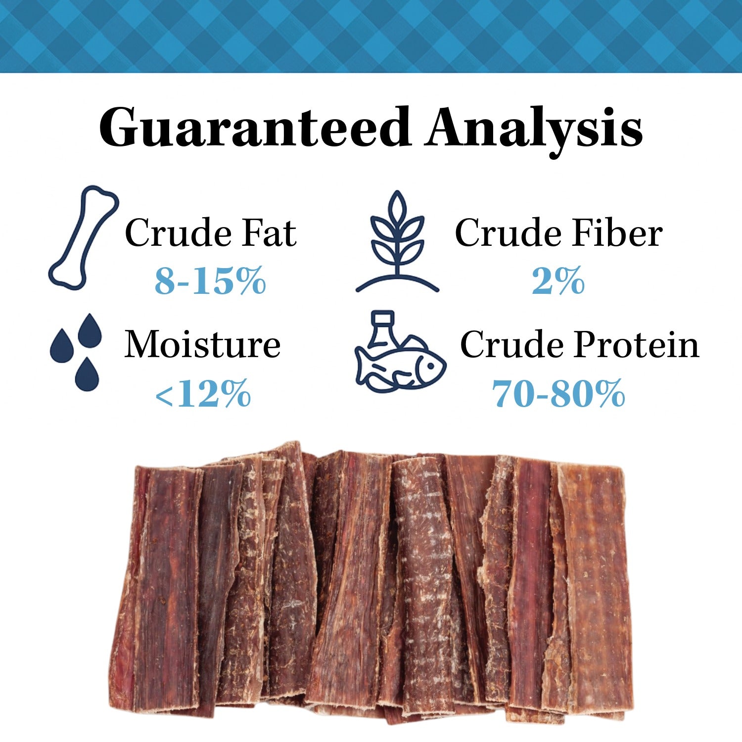 Country Living 6” Gullet Flats Dog Treats – 20 Count Bag – All-Natural Beef Esophagus Chews – High-Protein, Easily