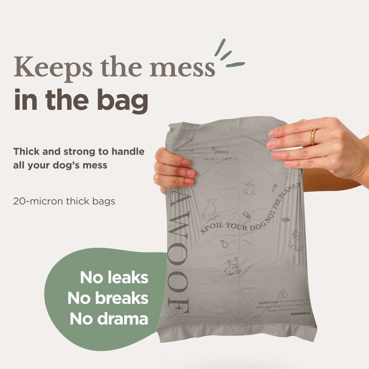 Waste Bags - Biodegradable and Compostable